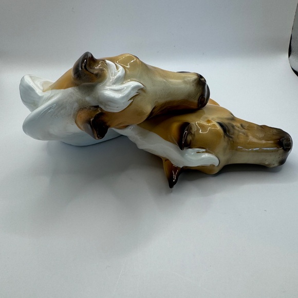 Vintage 1950’s Norcrest made in Japan Double Palomino Wall Hanging. Mint Cond. - Picture 10 of 11